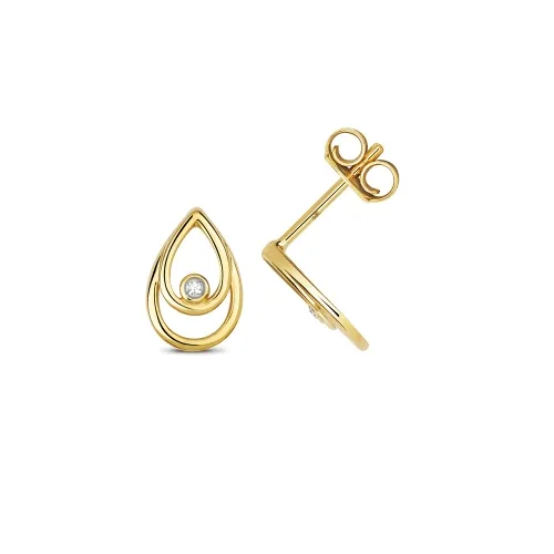 Diamond Earring Studs 0.01ct
